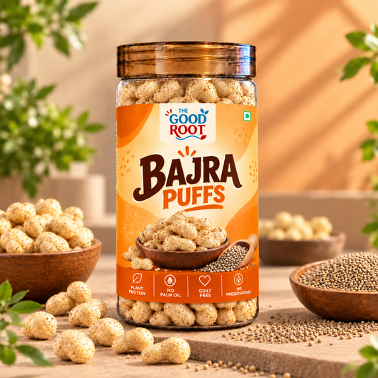 The Good Root Bajra Puffs – Crispy & Delicious