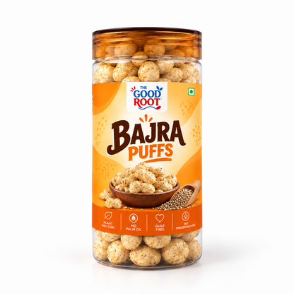 The Good Root Bajra Puffs – Crispy & Delicious