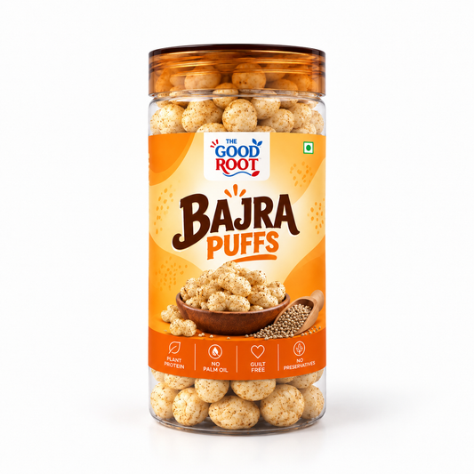 The Good Root Bajra Puffs – Crispy & Delicious