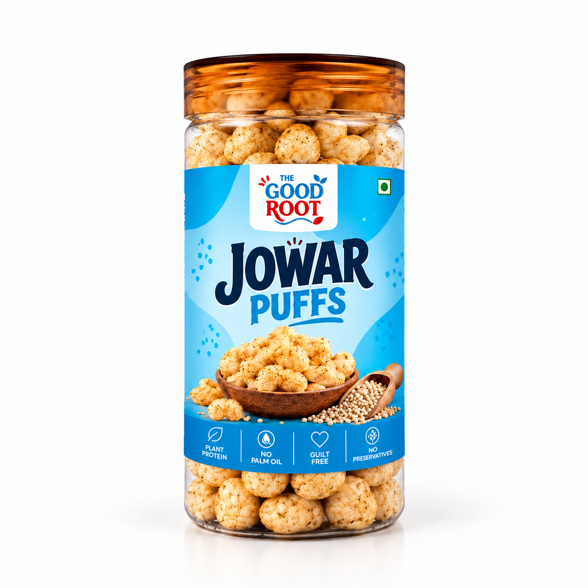 The Good Root Jowar Puffs – Light & Crunchy